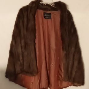 Women's Mink Shawl size large